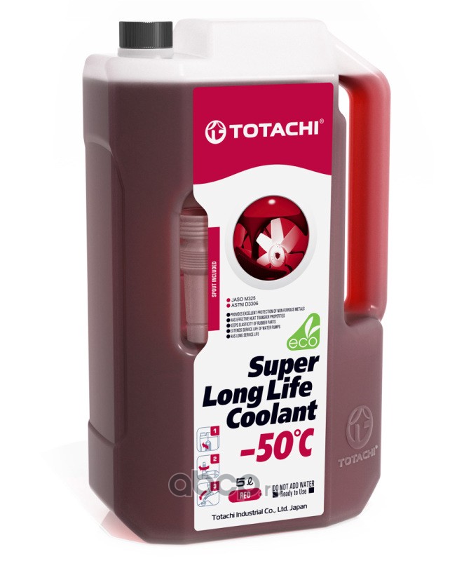 Охлаждающая жидкость TOTACHI SUPER LLC   Red   -50C      5л